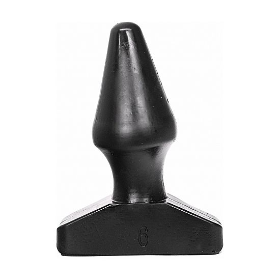 All Black-Analplug 15,5 cm-Silikon, Wasserdicht · Sextoys (Bild 3)