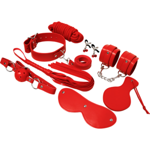 Experience-Kit Bdsm Fetish Red Series-Pelle Ecological · Spielzeug-Sets (Bild 3)