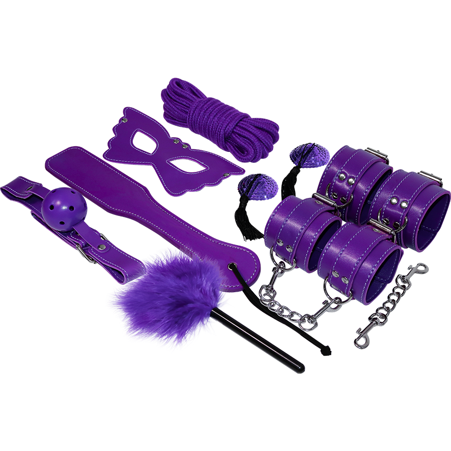 Experience-Fetisch Set Bdsm Purple-Pelle-Serie · Spielzeug-Sets (Bild 3)