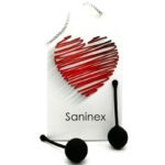 Saninex Sextoys-Vaginalkugel Clever Black-Silikon, Wasserdicht · Sextoys