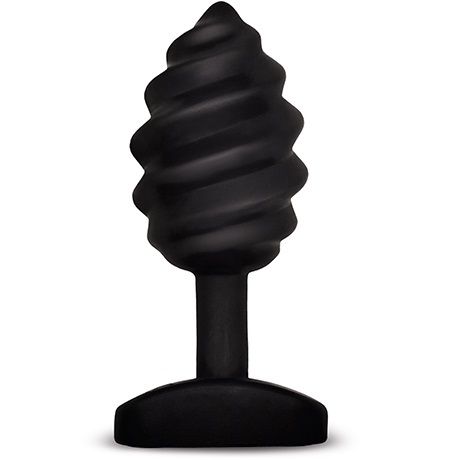 G-vibe-Gplug Twist mit Vibration Schwarz-Silikon, wasserdicht