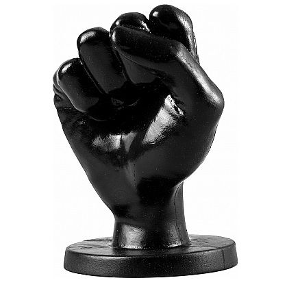 All Black-Analplug Faustform 14 cm-Waterproof · Sextoys (Bild 3)