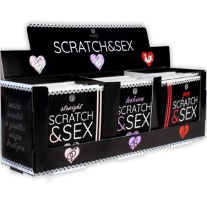 Secretplay 100% Games-Display + Poster Scratch & Sex · Spiele & Geschenke