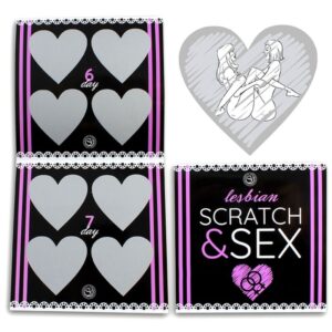 Secretplay 100% Games-Scratch & Sex Stellungsspiel für Paare