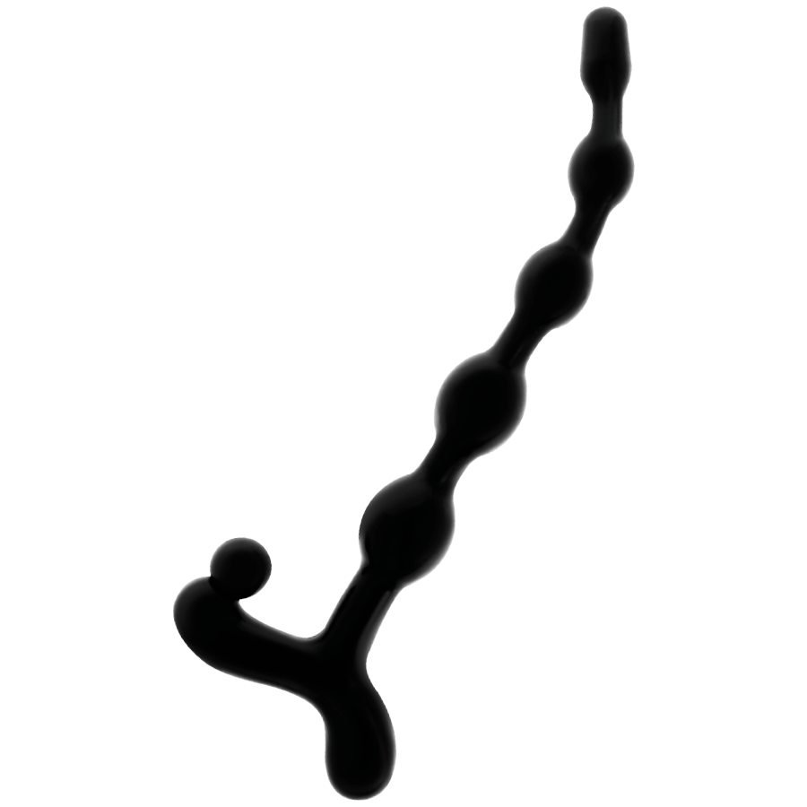 Addicted Toys-Analkugeln 22 cm Schwarz-TPR · Sextoys (Bild 2)