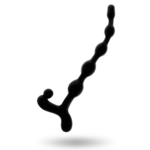 Addicted Toys-Analkugeln 22 cm Schwarz-TPR · Sextoys