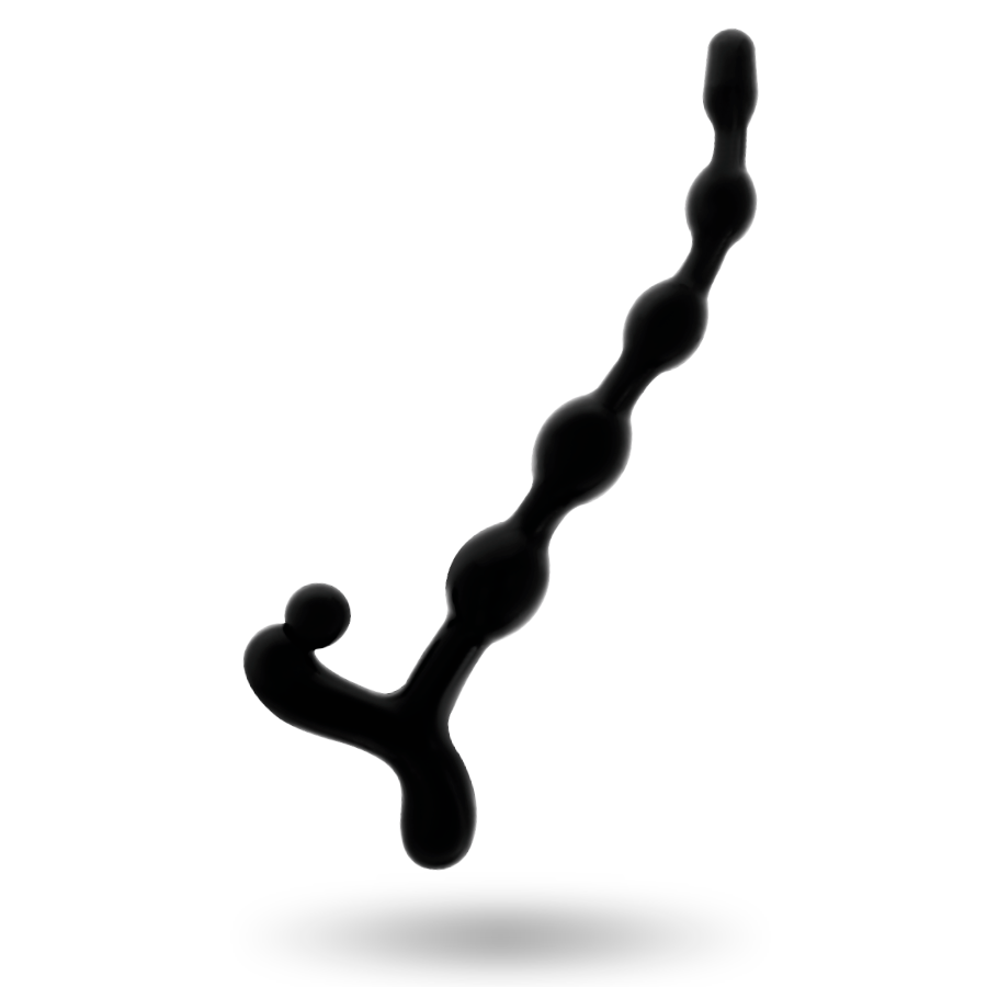 Addicted Toys-Analkugeln 22 cm Schwarz-TPR · Sextoys