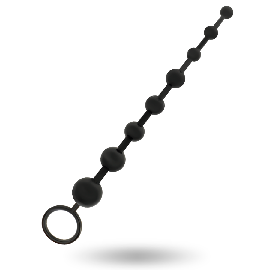 Addicted Toys-Analperlen 29 cm Schwarz-TPR · Sextoys (Bild 3)