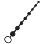 Addicted Toys-Analperlen 29 cm Schwarz-TPR · Sextoys