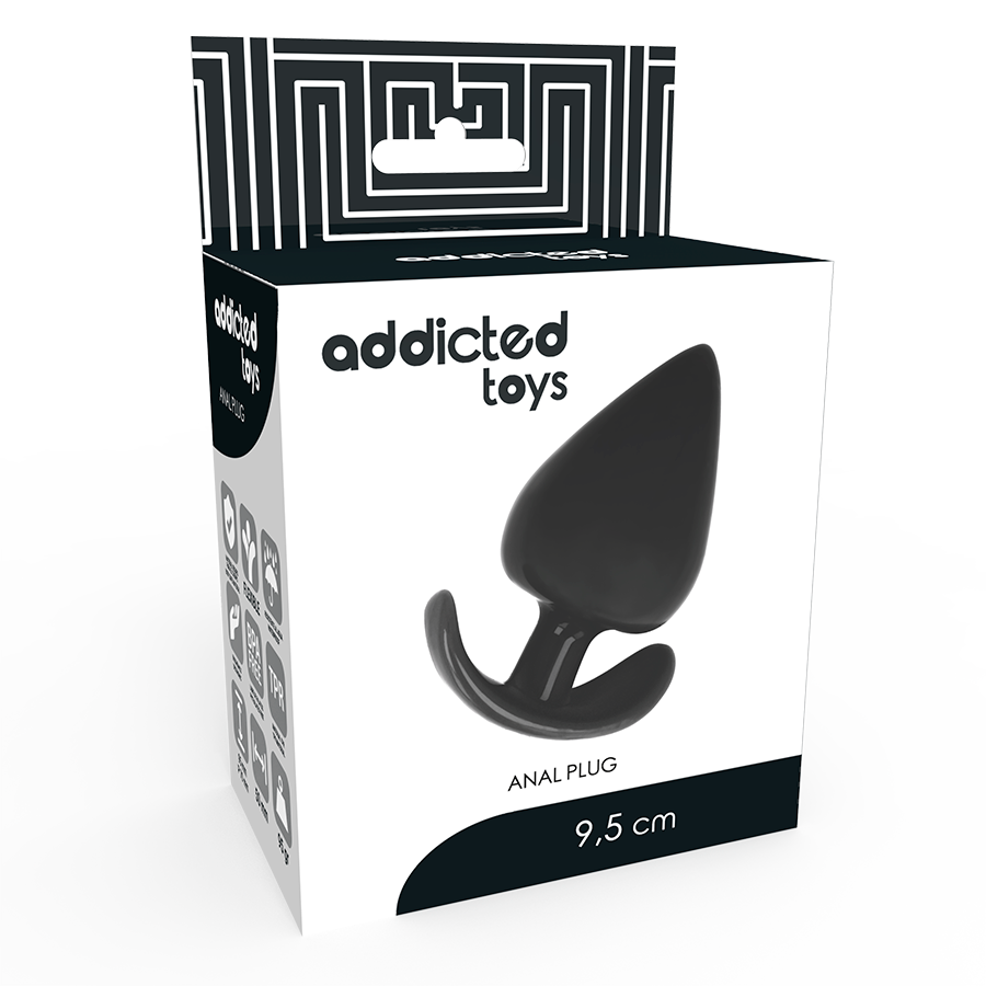 Addicted Toys-Analplug 9.5 cm-TPR, Wasserdicht · Sextoys (Bild 5)