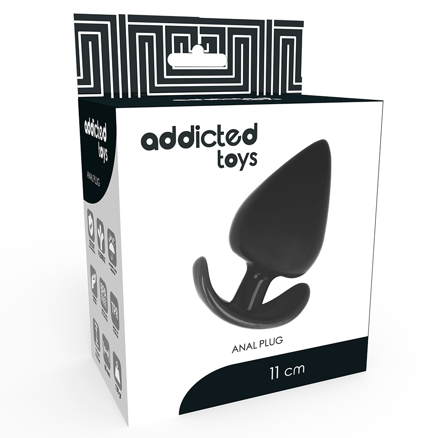 Addicted Toys-Analplug 11 cm-TPR, Wasserdicht · Sextoys (Bild 3)