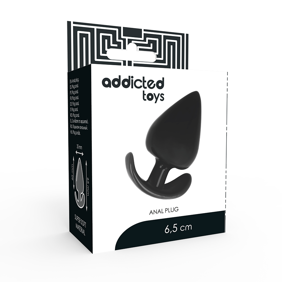 Addicted Toys-Analplug 6.5 cm-Silikon, Wasserdicht · Sextoys (Bild 3)