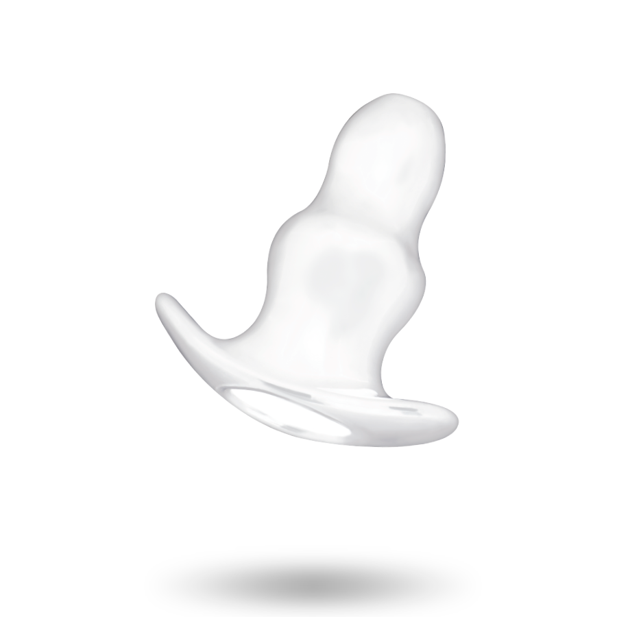 Addicted Toys-Kleiner Analspanner 7 cm – Transparent-TPE, Wasserdicht · Vibratoren (Bild 2)