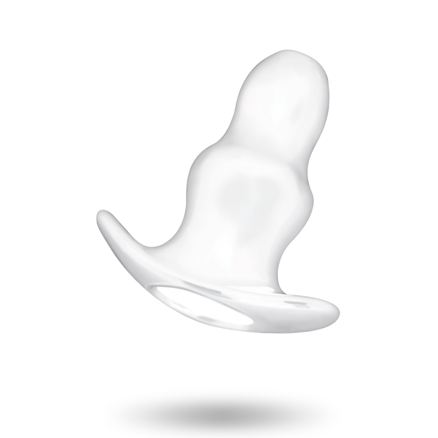 Addicted Toys-Durchschnittliche Analerweiterung 9.5 cm – Transparent-TPE · Vibratoren (Bild 2)