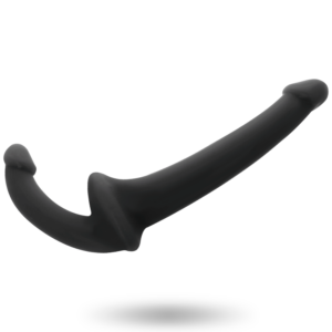 Addicted Toys-Dildo ohne Harness gekrümmt mit G-Spot-Einsatz · Strap-on & Harness (Bild 4)