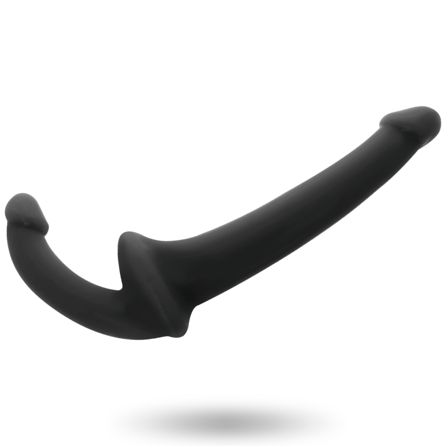 Addicted Toys-Dildo ohne Harness gekrümmt mit G-Spot-Einsatz · Strap-on & Harness (Bild 4)