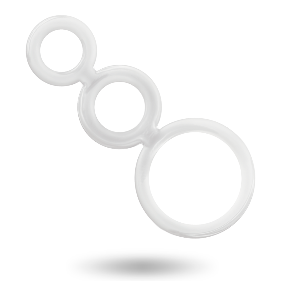 Addicted Toys-Set Ringe für Transparent Penis · Sextoys (Bild 2)