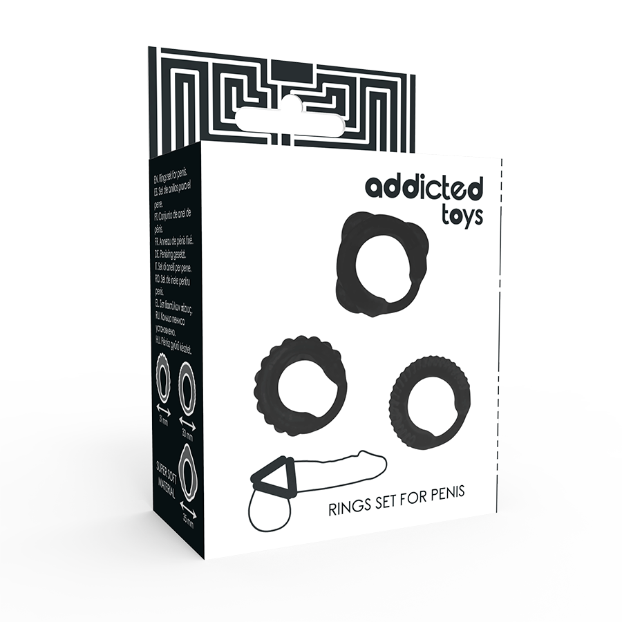 Addicted Toys-Set C-Ring · Sextoys (Bild 2)