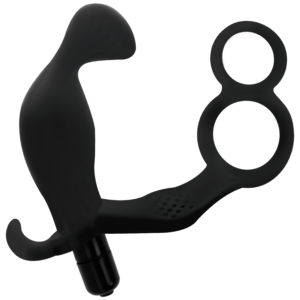 Addicted Toys-Analplug mit Doppel Penisring und Hoden · Sextoys (Bild 4)