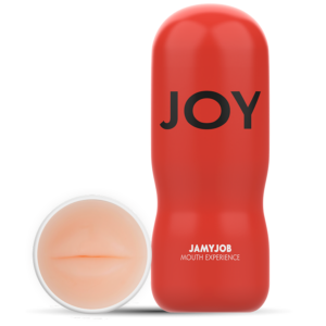 Jamyjob-Masturbator in Form eines erregenden Mundes-TPR