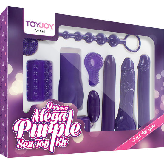 Toyjoy-Nur für Sie Mega Purple Kit Sexuelle Spielzeuge · Spielzeug-Sets