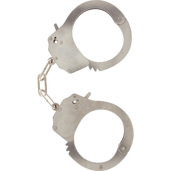 Toyjoy-Handschellen Metall für verchromte Kettengelenke · Spielzeug aus Glas & Metall