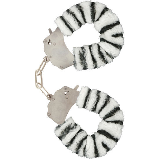 Toyjoy-Bondage Soffice Zebra-Metal Handgelenke · Sextoys