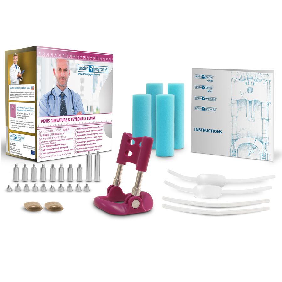 Andro Medical-Andropeyronie Korrigieren Penis-Silikon · Sextoys (Bild 2)