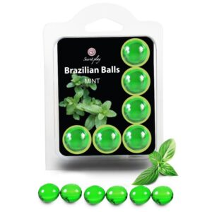 Secretplay Cosmetic-6er-Set Brazilian Balls Minze