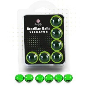 Secretplay Cosmetic-6er-Set Brazilian Balls Vibrierend