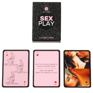 Secretplay 100% Games-Sex Play Spielkarten (ES/EN)