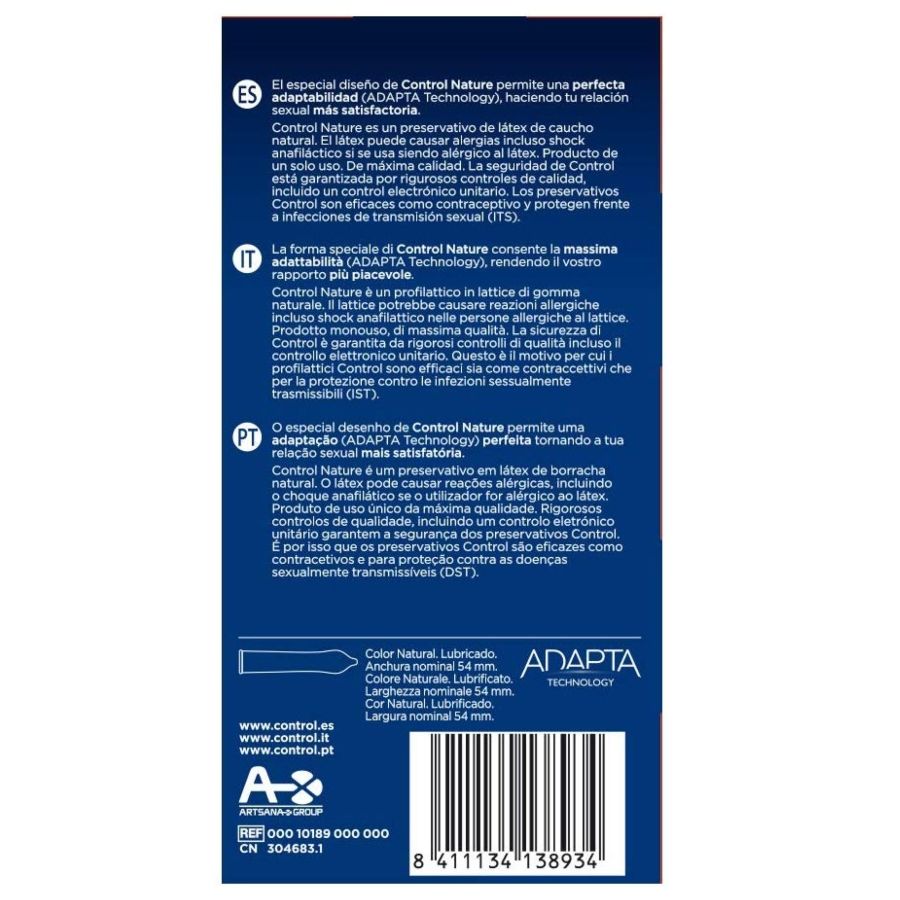 Control Condoms-Adaptiert Naturschutzgebiete 24 Stk.-Lactice · Kondome (Bild 2)