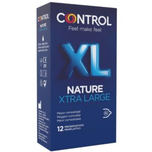 Control Condoms-Anpassung von Nature Xl Kondome, 12 Stk.-Lactice · Kondome