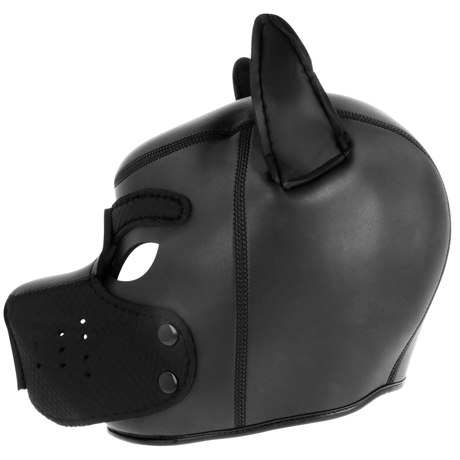 Darkness Bondage-Neopren Hunde Maske mit abnehmbarem Bot · Sextoys (Bild 10)
