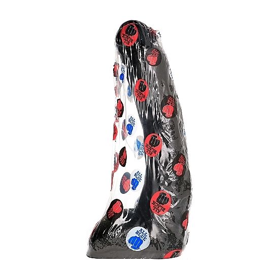 All Black-Dildo 29 cm Curvato-PVC · Sextoys (Bild 2)