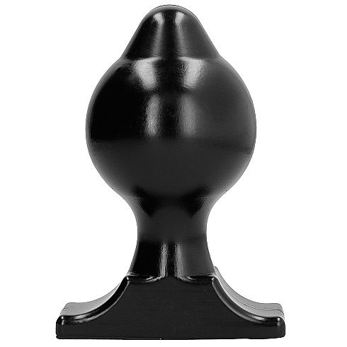All Black-Analplug 17,5 cm Durchmesser 10 cm-Silikon · Sextoys (Bild 2)