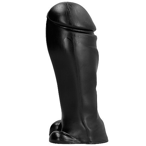 All Black-Dong 22 cm Broad Toe-Silikon · Sextoys (Bild 2)
