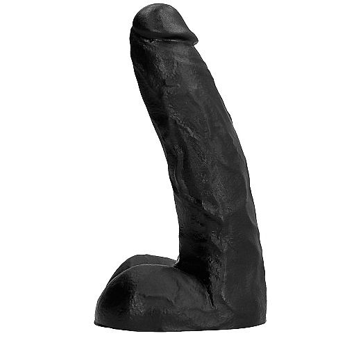 All Black-Dildo 22 cm Dong-Silikon · Sextoys (Bild 3)
