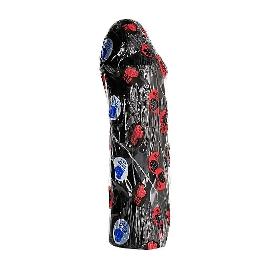 All Black-Dildo 28 cm ohne Hoden-Silikon · Sextoys (Bild 3)