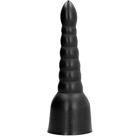 All Black-Dildo 34 cm-PVC · Sextoys (Bild 2)