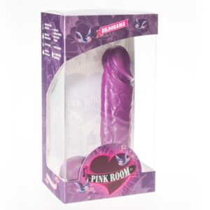Pink Room-Amadeo Dildo Realistisch Lila 15.5 cm-PVC, Saugnapf · Sextoys (Bild 2)