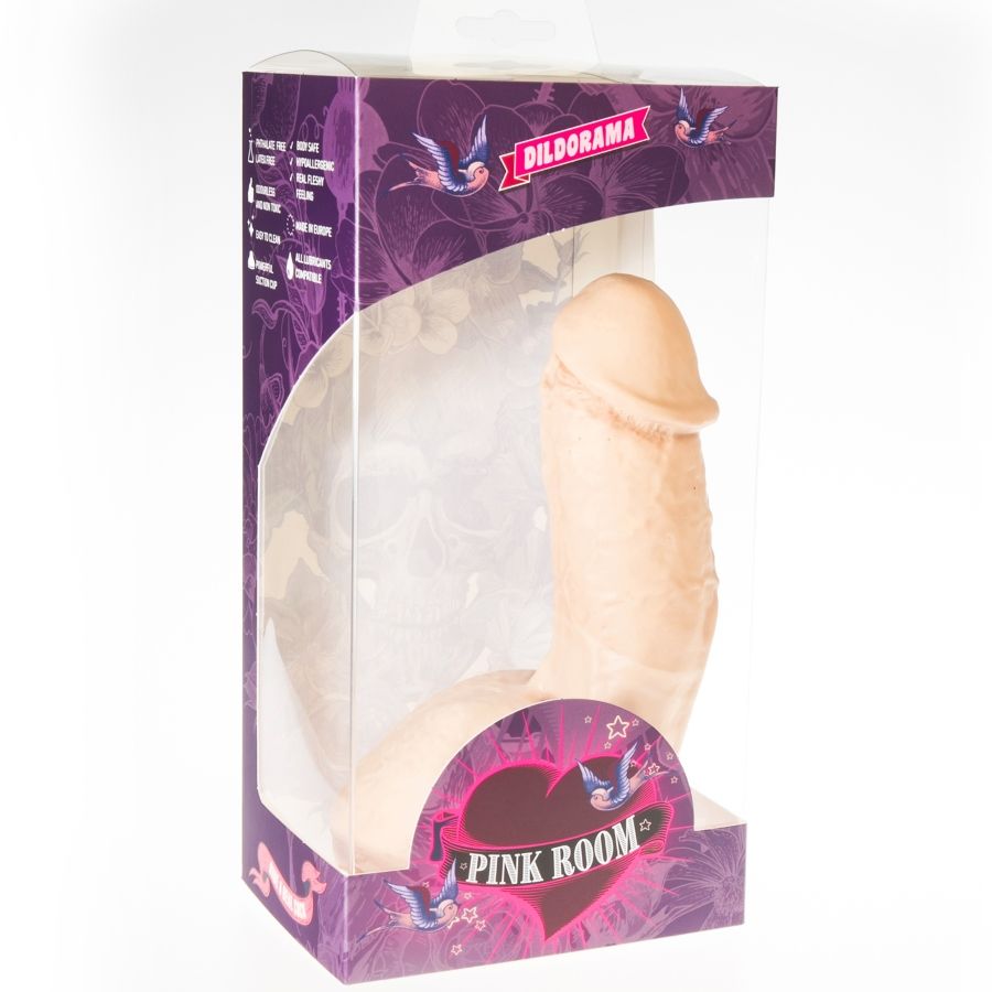 Pink Room-Elian Dildo Realist Farbe Leder 17.5 cm-Saugnapf · Sextoys (Bild 2)