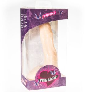 Pink Room-Nil Dildo Realistic Flesh 23 cm-PVC, Saugnapf · Sextoys (Bild 2)