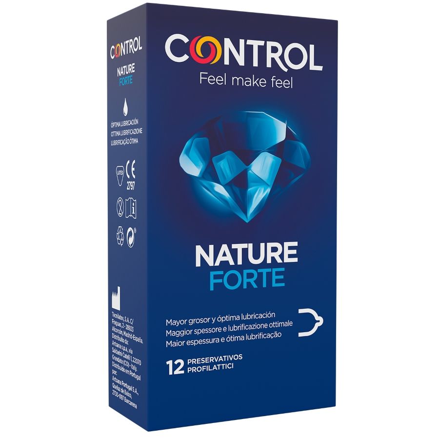 Control Condoms-Fort 12 Einheiten-Latex · Kondome