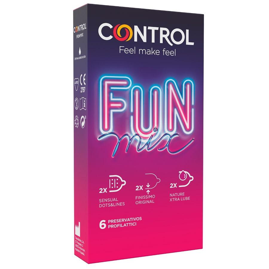 Control Condoms-Feel Fun Mix 6 Uds · Kondome