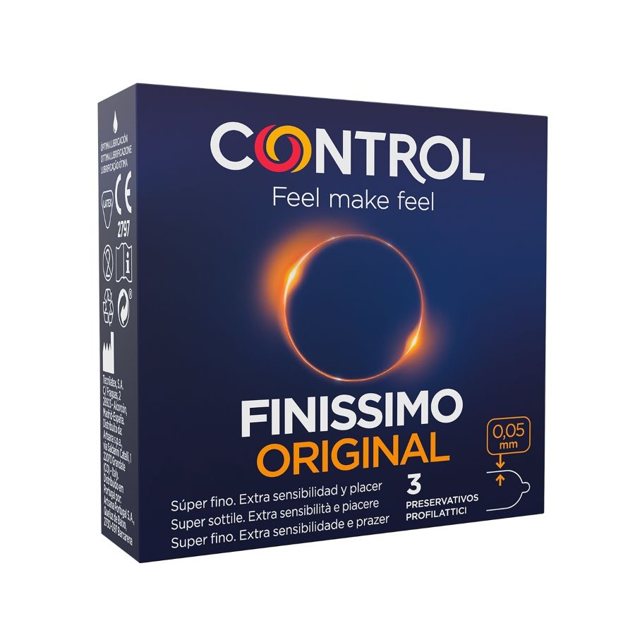 Control Condoms-Finissimo Kondome 3 Stk.-Latex