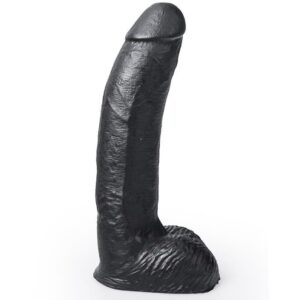 Hung System-Dildo Realistisch George Schwarz 22 cm-Saugnapf · Sextoys