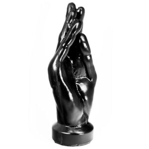 Hung System-Hello Analplug Schwarz 23.7 cm-Saugnapf · Sextoys