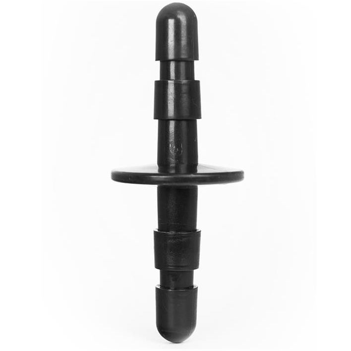 Hung System-Doppelstecker Farbe Schwarz-Saugnapf · Sextoys