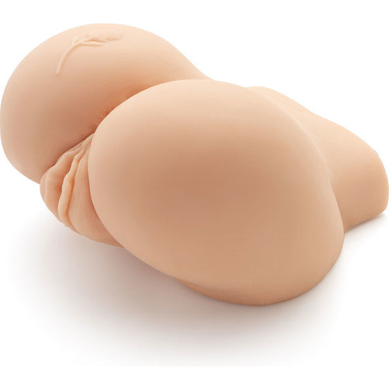 Act-Big Ass Masturbator Realistisch mit Vibrator-TPR, Wasserdicht · Sextoys